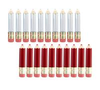 Lurrose Tubes à Lèvres Vides en Plastique Réutilisables Pack de 20 Pièces 20 pour Gloss et Rouge à Lèvres pour Voyage D'affaires et Échantillons Commerciaux