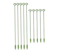 Lurrose Tuteurs de Support pour Orchidées et Petites Plantes en Pot, Lot de 20 Tiges en Fibre de Verre, Support Fixe Anti-pliure pour Fleurs Succulentes, Jardin Intérieur et Extérieur