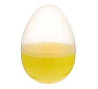 Lurrose Œufs de Pâques en plastique à remplir - Grande coquille vide de 30 x 21 cm, idéale pour la chasse aux œufs de Pâques - Fournitures pour boîtes cadeaux de bonbons à faire soi-même, tombola