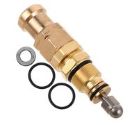 Lurrose Valve de Décharge Laiton pour Pompe de Nettoyeur Haute Pression Régulateur de Pression Ajustable pour Nettoyage Auto et Surfaces Extérieures