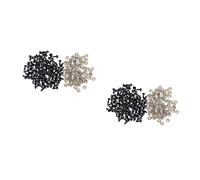 Lurrose Yeux De Sécurité en Plastique 200 Pièces avec Joints pour Poupées Et Amigurumi Accessoires DIY 0.63X0.31X0.55 Pouces pour Fabrication De Marionnettes Et Peluches