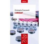 L'urssaf - Christophe Franceschi - Que Sais-Je - Poche - Etude
