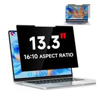 LUSA DESIGN Film de confidentialité magnétique pour ordinateur portable 13,3" Rapport d'aspect 16:10, anti-lumière bleue, anti-éblouissement, pour Lenovo HP Dell Acer Asus - Filtre brise-vue amovible