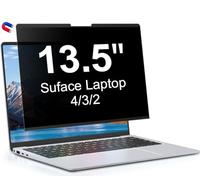 LUSA DESIGN Magnétique Filtre de Confidentialité pour ordinateur portable Microsoft Surface 4/3/2 13,5 pouces, protection d'écran amovible antireflet et anti-lumière bleue, protection anti-espion