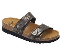 LUSAKA 2.0 Reptile Printed Synthetic Pewter