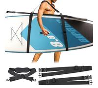 LUSAPYT Sangle de Transport Planche de Surf Réglable Sangle avec Bandoulière Rembourrée pour Kayak, Pagaie, Canoë, Planche Surf
