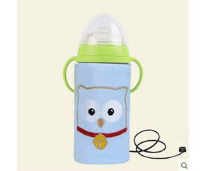 L'USB Portatif, Bouteille De Lait De Chargement De Voiture L'Isolation Met En Sac Le Réchauffeur De Bouteille Chaud Au Lait De Hibou