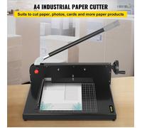 Luscriate - Massicot A4 Largeur 12 po/30 cm Protection Sécurité Guillotine à Papier Poignée Allongée Cisaille Coupe Précise
