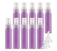 LusDoly 20 pièces 30ml Violet flacons vaporisateurs vides en plastique de Avec Sprayer, Petits Réutilisables Bouteille de Spray Vide de Voyage Cosmétiques Parfum Cosmétique