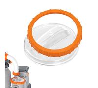 LusDoly Pièces de Rechange pour Filtre à Sable de Pompe de Piscine pour Pompes à Filtre Bestway Flowclear, P07018 écrou + P07019 Couvercle pour 58486 58497 58499 P6561ASS16 Pompes à Filtre système