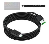 Lusgawer Câble de chargement de données USB de type C compatible avec Razer BlackWidow V3 Pro/Deathstalker V2 Pro/Ducky One 2 Mini chargeur de clavier, Wolverine V2 Chroma filaire Gaming Pro