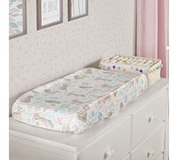 Lush Decor Pixie Fox Geo Micro Mink Lot de 2 housses de matelas à langer Multicolore