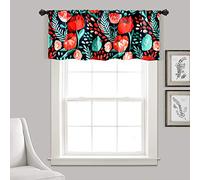 Lush Decor Poppy Garden Rideau de fenêtre filtrant la lumière Bleu Marine 45,7 x 132,1 cm