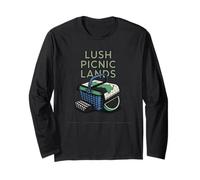 Lush Picnic Lands Panier d'activités de Plein air Aventure Amoureux Manche Longue