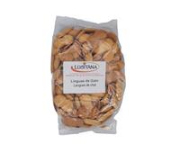 LUSITANA - Biscuit Langue De Chat | Savoureux et croquant | Parfait pour accompagner le thé | la boîte de 250g | LOT DE 4