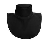 Lusofie Faux Col Roulé Femme Claudine Amovible Coton Faux Col Demi Blouse Coton Faux Col Demi Blouse avec Pull Pull