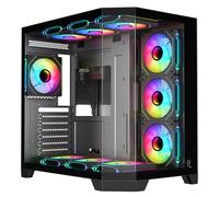 Generique Boîtier PC LUXERIA ST-800 Noir – 7 ventilateurs ARGB, USB 3.0/2.0, Carte graphique 410 mm