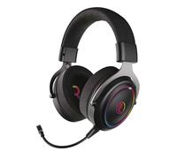 LUSORIS - Casque Audio Gaming CG71 - Virtual 7.1 Surround, Haut-Parleurs 50mm, Micro Omnidirectionnel, Éclairage RGB Personnalisable, USB avec Commandes Intégrées