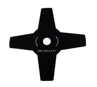 LUSQI 1pc 4 dents débroussailleuse lame mauvaises herbes lame de remplacement tondeuse à gazon lame coupe gazon tondeuse lame-4T