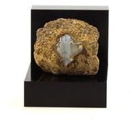 LUSSATITE - Opale Naturelle en Provenance de France, Dallet - Pierre rare et lumineuse, variété d'Opale-CT 99.10 ct - Certificat d'Authenticité Inclus 25 x 20 x 16 mm G