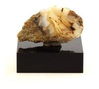 LUSSATITE - Opale Naturelle en Provenance de France, Dallet - Pierre rare et lumineuse, variété d'Opale-CT 59.04 ct - Certificat d'Authenticité Inclus 32 x 19 x 11 mm G