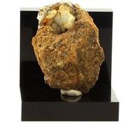 LUSSATITE - Opale Naturelle en Provenance de France, Dallet - Pierre rare et lumineuse, variété d'Opale-CT 142.8 ct - Certificat d'Authenticité Inclus 50 x 35 x 29 mm G