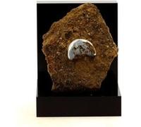 LUSSATITE - Pierre Naturelle en Provenance de France, Dallet - Opale-CT, variété d'Opale rare et multicolore - 49.5 ct - Certificat d'Authenticité Inclus 45 x 37 x 12 mm Multicolore G