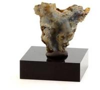 LUSSATITE - Pierre Naturelle en Provenance de France, Lempdes - Opale-CT, variété d'Opale rare et multicolore 21.1 ct - Certificat d'Authenticité