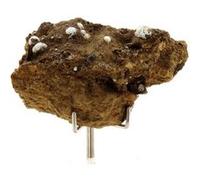 LUSSATITE - Pierre Naturelle en Provenance de France, Lempdes - Opale-CT, variété d'Opale rare et multicolore - 260.9 ct - Certificat d'Authenticité Inclus 62 x 32 x 28 mm Multicolore G