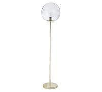 LUSSIOL Luminaire Globus, lampadaire décoratif métal/verre, 40 W, or/laiton, ø 34 x H 160 cm