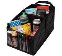 Lusso Gear Organiseur de siège de voiture pour siège avant ou arrière - Idéal pour les adultes et les enfants, dispose de 9 compartiments de rangement pour jouets, cartes, livres, jeux et plus encore
