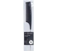T4B LUSSONI Peigne à manche antistatique et incassable en carbone avec dents fines et dents de séparation (300)