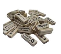 Lust Tower Jeux de couple coquins pour adultes, jeu d'empilage en bois 48 pièces, tour cadeaux pour blocs de Saint-Valentin
