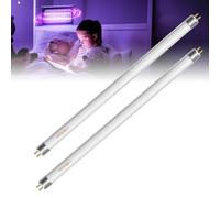 Lustaled FSL T5 F8W BL Ampoule de Rechange pour Lampe Tue Mouche, 30.5 cm Tube UV pour Lampe Anti Moustique, Tueur d'Insectes Électrique UV, Lampe Tue Mouche, Lampe Anti Insectede 8W/16W(2 pièces)