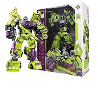Lustar Transformrs 6 In1 Set Jouets Deluxe Classe Deluxe Devastator Studio De Robot Déformé Série Figure Sécurisée Sécurité Matériaux ABS Robustes Guerrier Cadeau d'anniversaire De Camion