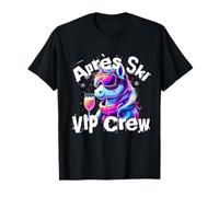 Lustig Apres-Ski Équipe VIP Crew Spruch Party Prosecco T-Shirt