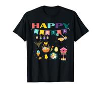 Lustig Cool Geschenk Kind Mann Frau Top Spruch Joyeuses Pâques T-Shirt