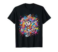 Lustig Cool süß Dabbing Osterhase Gruppe Kind Junge Mädchen T-Shirt