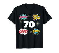 Lustig Spruch Cool Toll Super Hero Outfit 70 Ans Alt 1955 T-Shirt