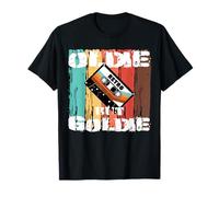 Lustig Spruch Oldie Goldie Kassette 30 40 50 60 70 ans T-Shirt