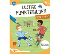 Lustige Punktebilder von 1-100. Fußball: Von Punkt-zu-Punkt-Rätselblock für Kinder ab 7 Jahren. Beschäftigung für Fußballfans