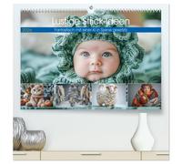 Lustige Strick-Ideen (hochwertiger Premium Wandkalender 2026 DIN A2 quer), Kunstdruck in Hochglanz: Entdecke die humorvolle Welt des Strickens mit ... hin zu skurrilen Accessoires ist alles dabei.