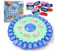 LustLocke Jeux de Mots de Réflexion, Jeu de Lettres Adultes Enfants, Jeux de Société Rapidité, Tempête de Mots, Jeu de Plateau, 2 à 8 Joueurs