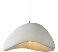 Lustre à Bijoux pour Filles, Suspension Industrielle Nordique, Lustre à tête Unique à Base E27, Abat-Jour créatif en polystyrène Haute densité, décoration de Bureau pour Salle d'exposition d'hôtel