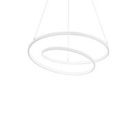 Lustre À LED Design Moderne Blanc pour Cuisine Salon DL1615