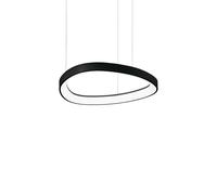 Lustre À LED Design Moderne D.42cm pour Cuisine Salon Noir DL1610