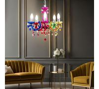 Lustre À Pendentif Pour Salon Cristaux D 44 Cm