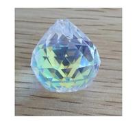 Lustre à prisme en cristal de couleur AB, 100 pièces de 20mm, boule à facettes en cristal, pièces de lustre