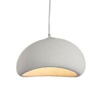Lustre à vis E27 à tête Unique, en polystyrène Haute densité Japonais, Style Industriel, pour Salon, Salle à Manger et Cuisine.