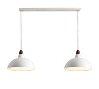 Lustre, abat-jour de style art moderne, lampe suspendue blanche classique, décoration de plafond, luminaire décoratif industriel, compatible avec la chambre à coucher, l'étude, le lustre LED Ce